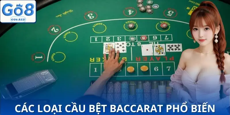 Các dạng cầu bệt baccarat thường xuất hiện trong trò baccarat ở nhà cái