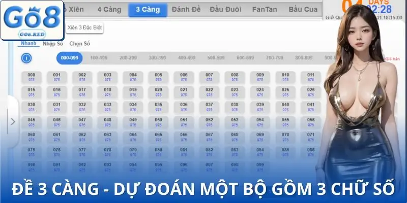 Điểm khác biệt giữa đề 3 càng miền Bắc, Trung và Nam