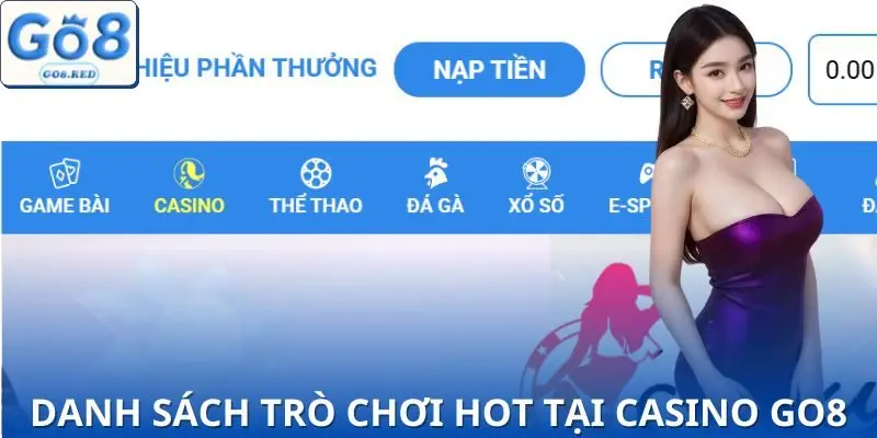 Chia sẻ 4 trò chơi đang hot tại sảnh casino